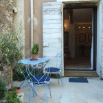 The terrace