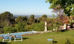 Vue sur Aix en Provence